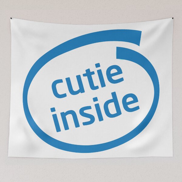 Item preview, Cutie inside T-shirt designed and sold by rhainlds.