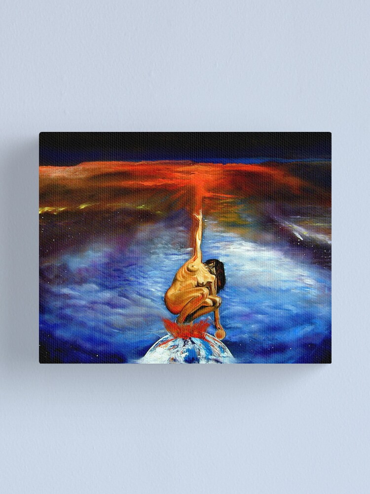 Alternate view of Harmonic Convergence Canvas Print