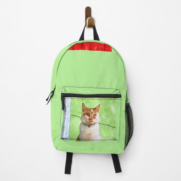 Item preview, Cat on the Red Fence designed and sold by Mathilde GT.