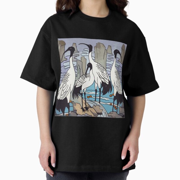 The Water Garden, Annie Day Australia Oversized T-Shirt