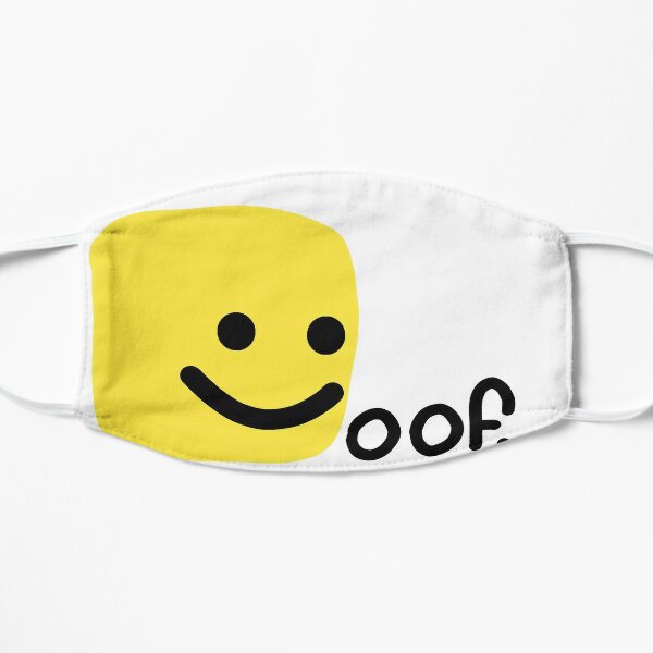 Roblox Oof Face Masks Redbubble - roblox oof on loop