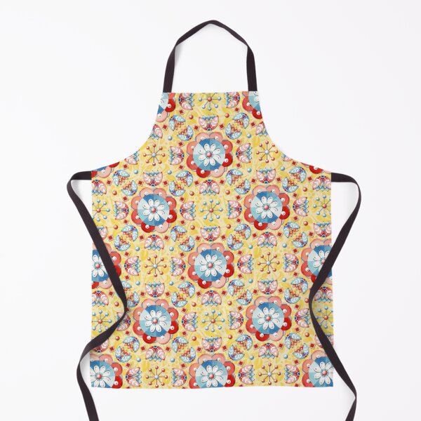 Item preview, Sunshine Yellow Folkloric designed and sold by PatriciaSheaDesigns.