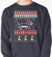 Dachshund Through the snow Pullover