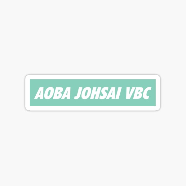 Item preview, Aoba Johsai VBC Sportswear Logo designed and sold by realishkyle.
