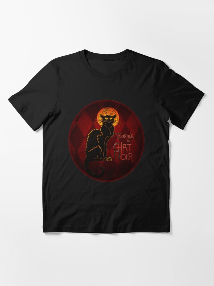 "Chat Noir" Tshirt for Sale by Allegra Redbubble le chat noir t