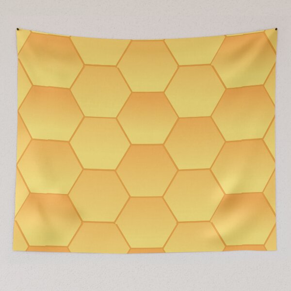 Item preview, Honey Hive tile simple and big version designed and sold by cu-b3.