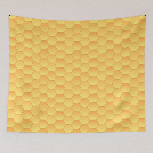 Item preview, Honey hive tile simple small version designed and sold by cu-b3.