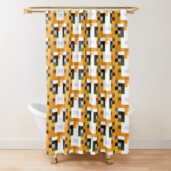 Stampy Minecraft skin Shower Curtain