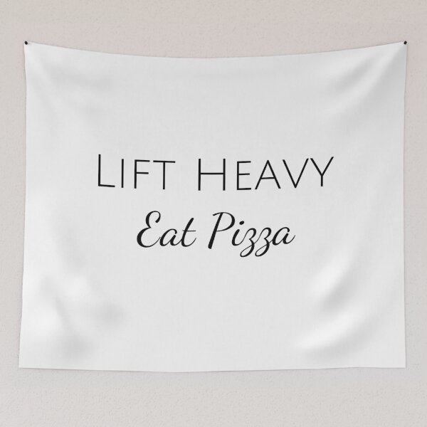 Item preview, Lift Heavy Eat Pizza designed and sold by keriannhill.