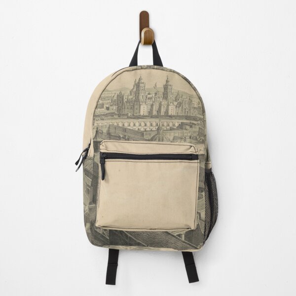 Item preview, Vintage Pictorial Map of Mexico City (1845) designed and sold by BravuraMedia.