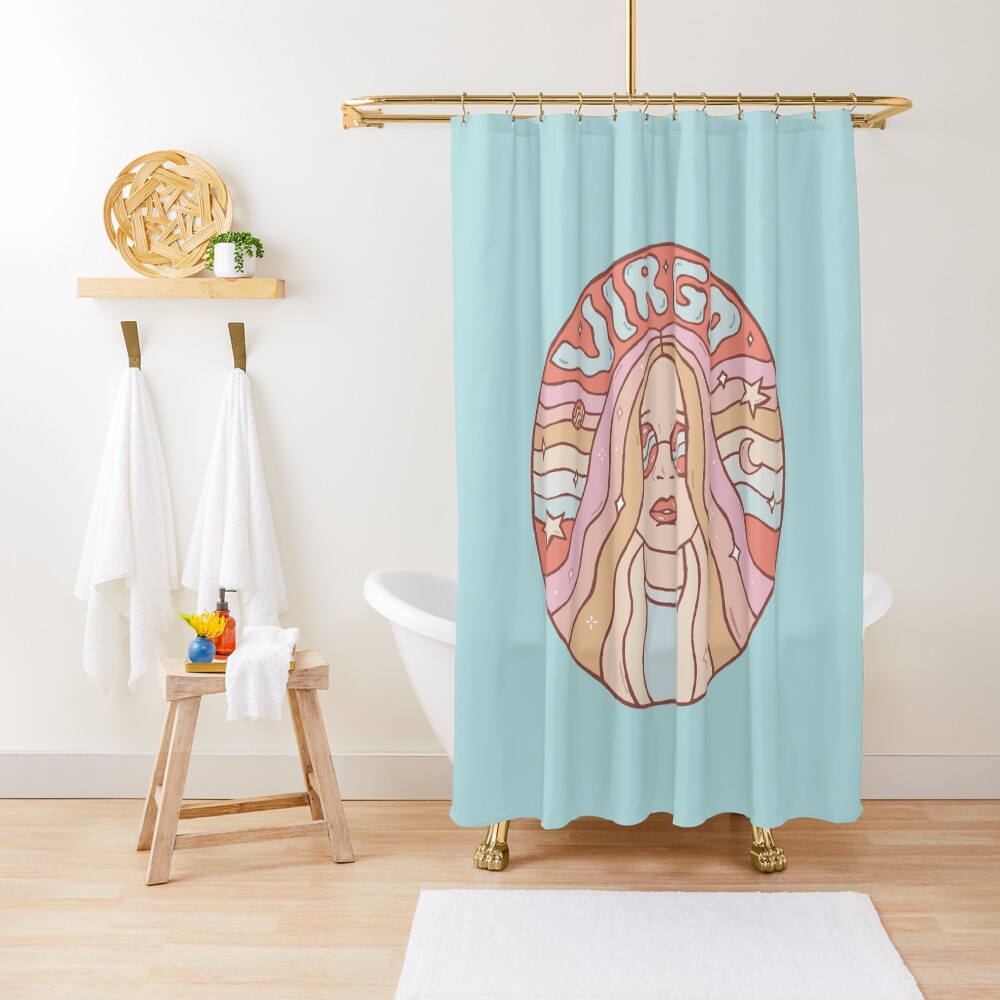 Virgo Shower Curtain