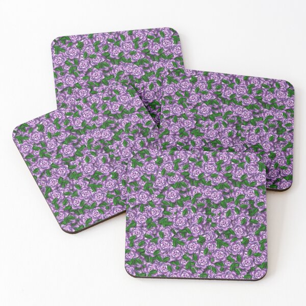 Item preview, Purple Roses Pattern  designed and sold by Versatill.