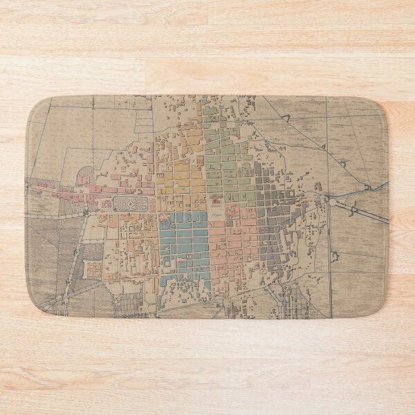 Item preview, Vintage Map of Mexico City (1847) designed and sold by BravuraMedia.