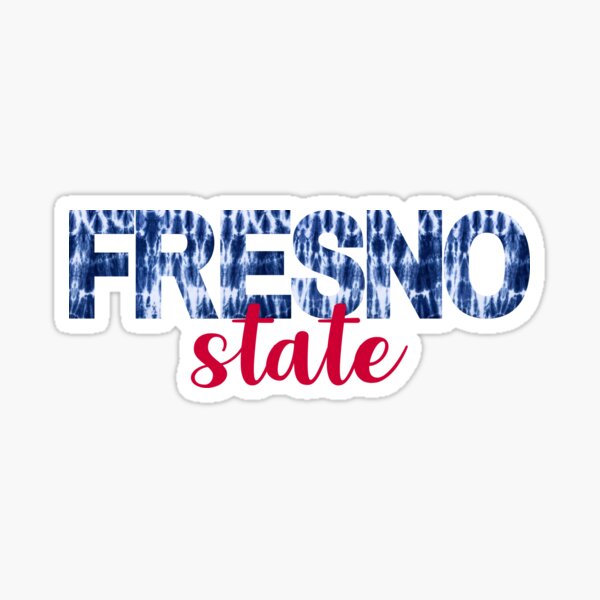 FS Fresno State Bulldogs Logos Sticker