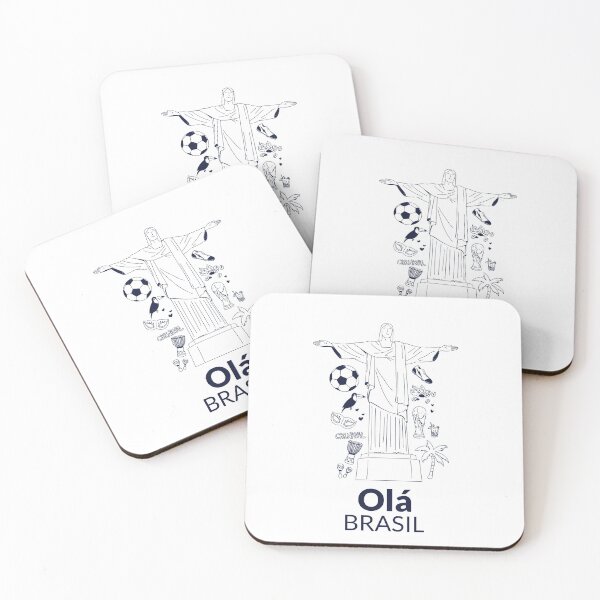 Item preview, Olá Brasil! | Doodle designed and sold by modernzen.