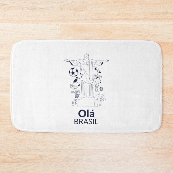 Item preview, Olá Brasil! | Doodle designed and sold by modernzen.