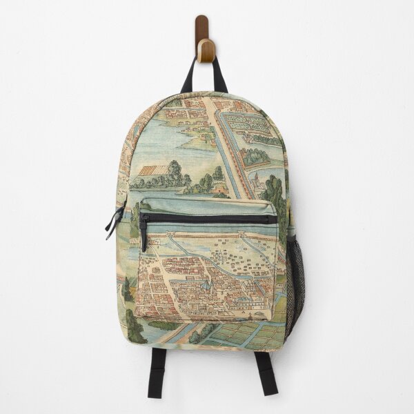 Item preview, Vintage Pictorial Map of Mexico City (1628) designed and sold by BravuraMedia.
