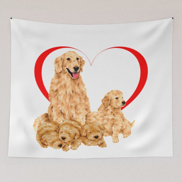 Item preview, Love my goldens designed and sold by BellsPainting.