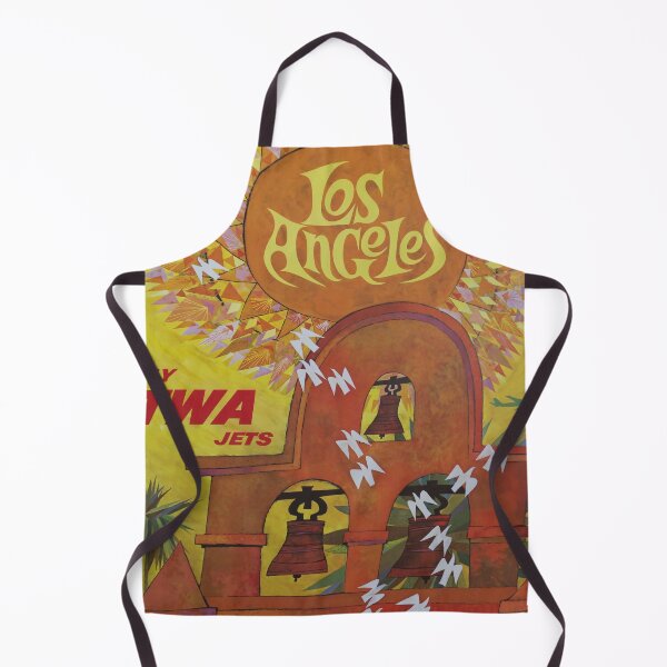 Item preview, Los Angeles vintage travel poster designed and sold by stickart-marek.