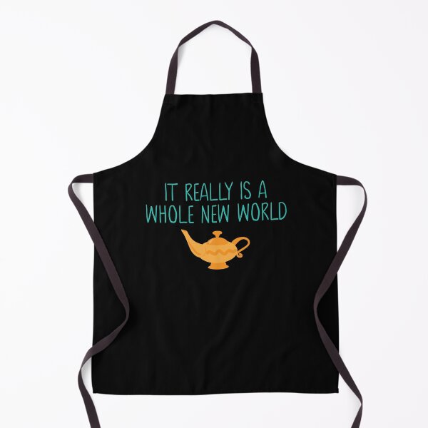 Item preview, It Really Is A Whole New World Teal designed and sold by Sara Burgess.