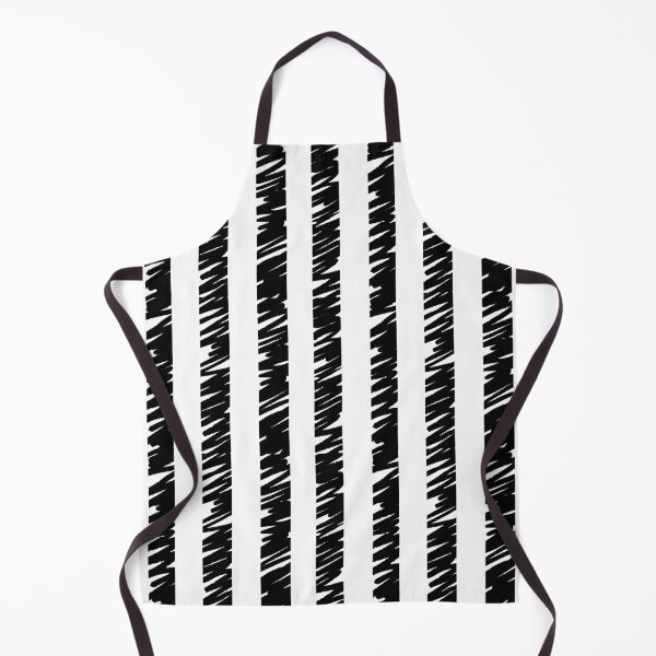 Item preview, Vertical fancy sketchy stripes in Black designed and sold by cu-b3.