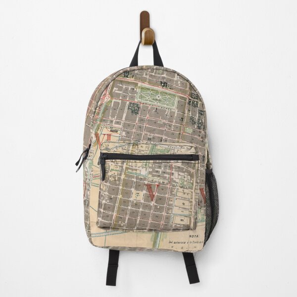 Item preview, Vintage Map of Mexico City (1886) designed and sold by BravuraMedia.