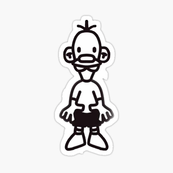 Smiling Greg Heffley Sticker - Smiling Greg Heffley Diary Of A