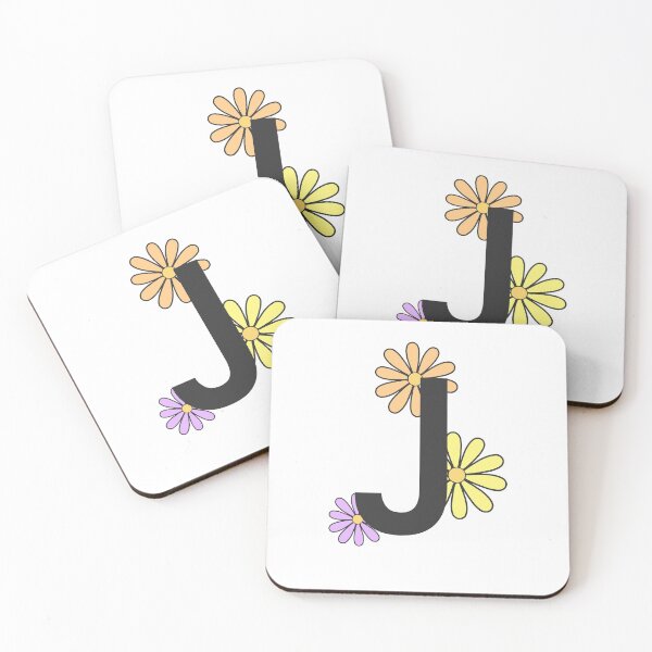 Item preview, Floral Letter J designed and sold by passionatelyem.