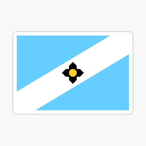 Vista previa del artículo con la obra «Bandera de Madison», diseñado y vendido por brigadeiro.
