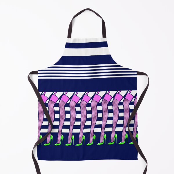 Item preview, KEEP YOUR HEELS, HEAD AND STANDARDS HIGH NAVY AND WHITE EDITION designed and sold by Mieko Kawasaki.