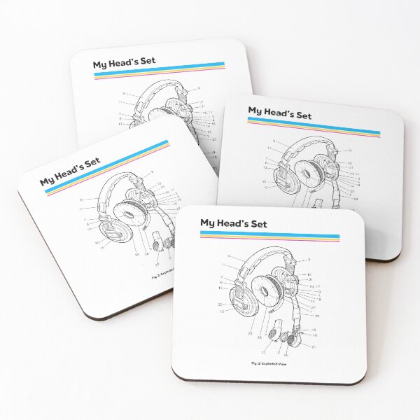 Item preview, My Head's Set. Audio Gamer Headset Pun. Funny designed and sold by shirtdan.