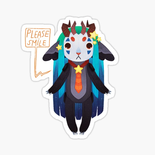 Emily the office worker Sticker