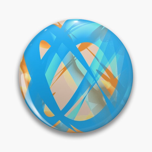 Item preview, Blue and Brown abstract art pattern designed and sold by bradm50.