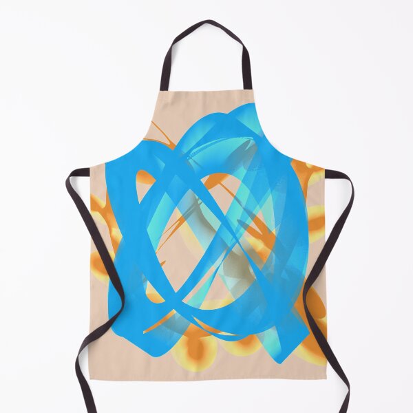 Item preview, Blue and Brown abstract art pattern designed and sold by bradm50.