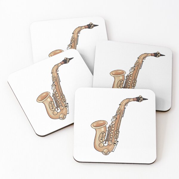 Item preview, Saxophone badge designed and sold by cu-b3.