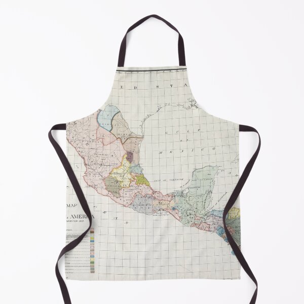 Item preview, Vintage Central America Linguistic Map (1909) designed and sold by BravuraMedia.
