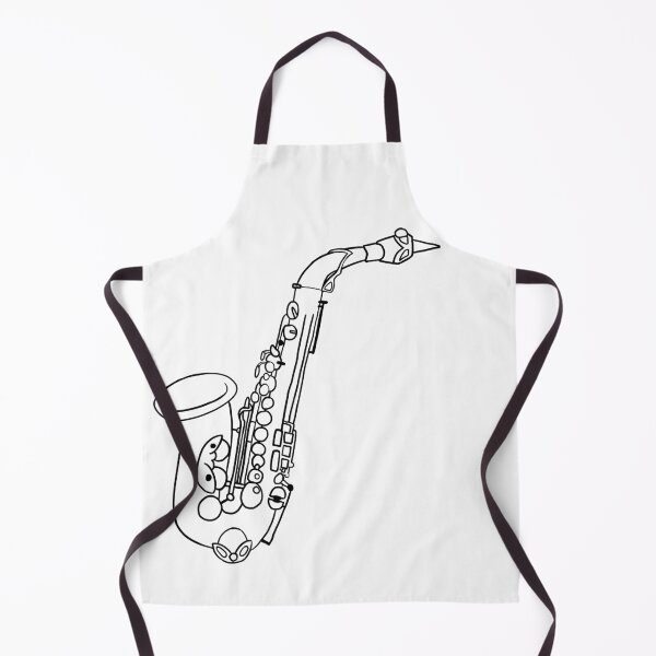 Item preview, Saxophone badge Line version designed and sold by cu-b3.