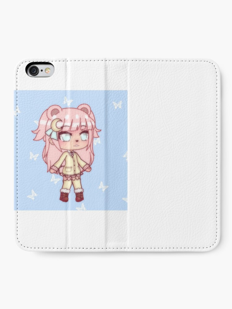 Cute Anime Girl - Gacha Edit iPhone Wallet for Sale by BambooBanana