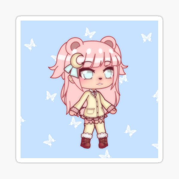 Softie Gacha Life Sticker By Mae Mae Redbubble