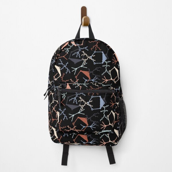 Item preview, Chaotic Particle Physics on Black designed and sold by Hodgepodge Bricolage.