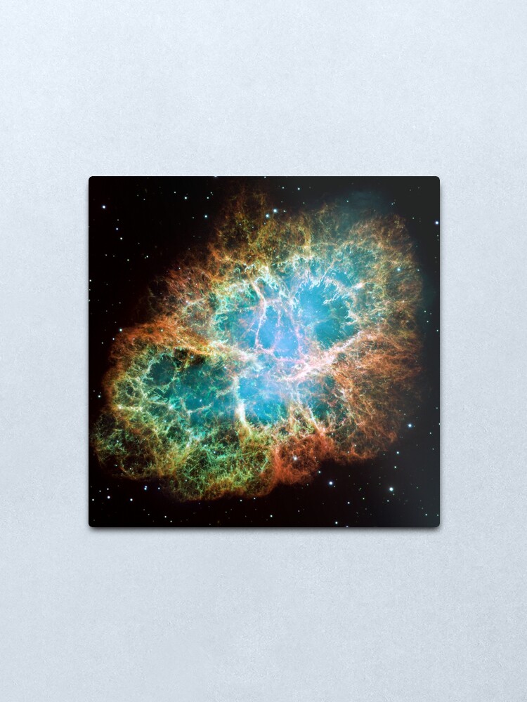 Alternate view of Crab nebula Metal Print