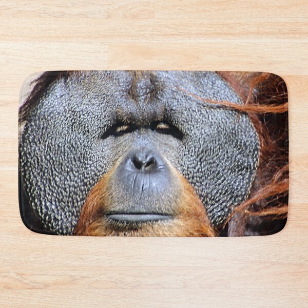 Item preview, Orangutan Ape Face Portrait Closeup designed and sold by worldways.