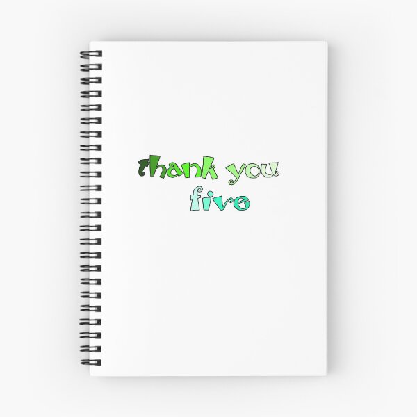 Item preview, Thank you five! designed and sold by hraeofsunshine.