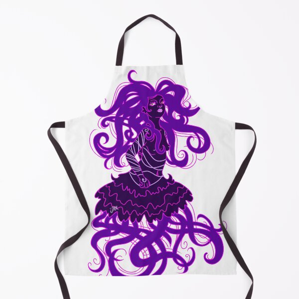 Item preview, Jellyfish Mermaid- purple designed and sold by Jenny Kirk.
