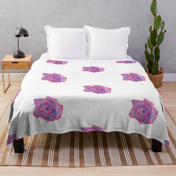 Artikelvorschau, Bisexuelle Pride Flag Aquarell Rose entworfen und verkauft von BriannaZumbro.