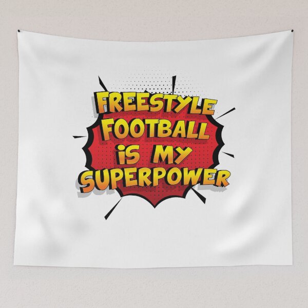 Item preview, Freestyle Football is my Superpower Funny Design Freestyle Football Gift designed and sold by Custom365.