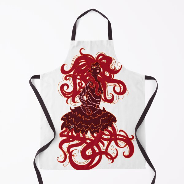 Item preview, Jellyfish Mermaid- red designed and sold by Jenny Kirk.