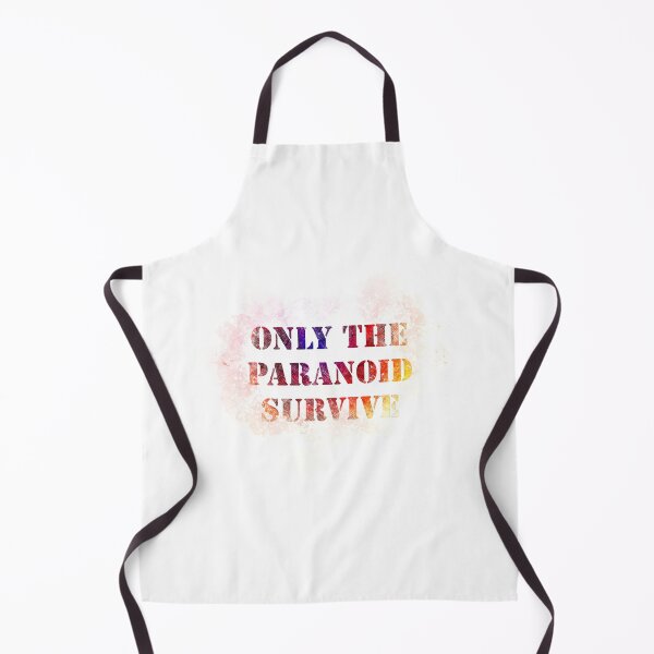 Item preview, Inspirational quote. Only the paranoid survive designed and sold by drawspots.