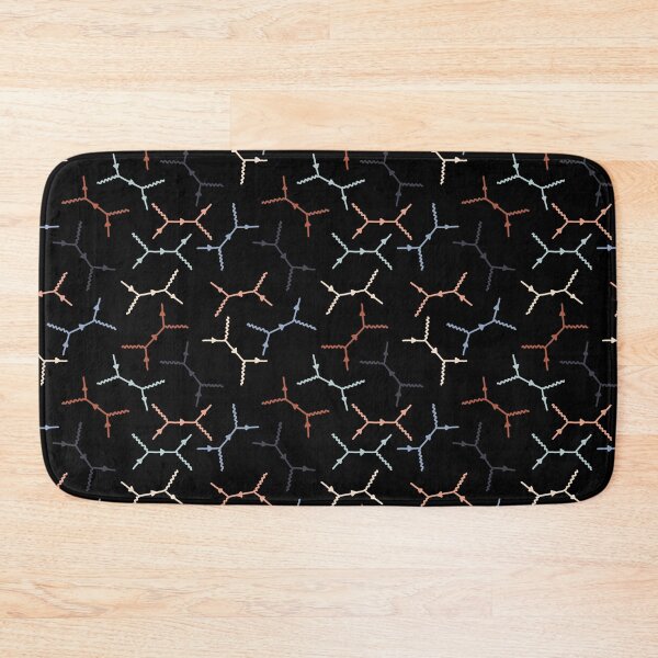 Item preview, Compton scattering Feynman diagrams on Black designed and sold by Hodgepodge Bricolage.