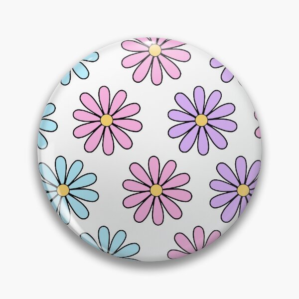 Item preview, Pink, Blue and Purple Daisies designed and sold by passionatelyem.